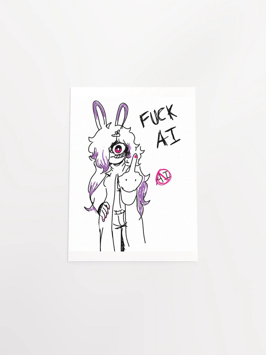 Anti-AI Kumorii Poster product image (48)
