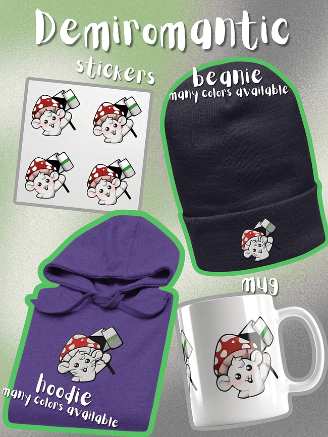Demiromantic merch
