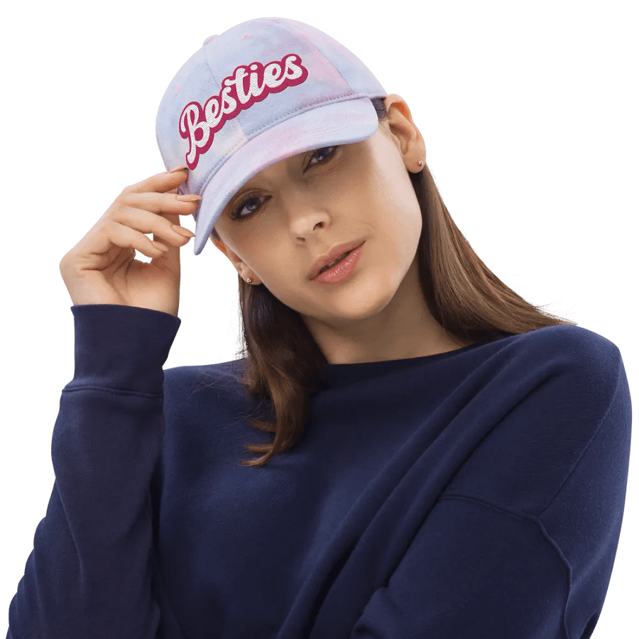 Groovy Besties Tie-Dye Hat product image (2)