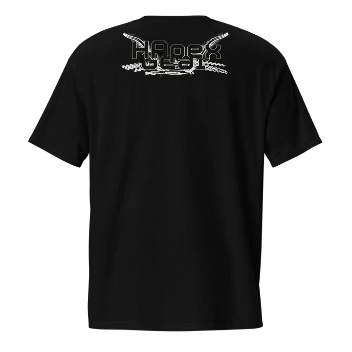 Unisex Garment-Dyed Pocket T-Shirt - Black HApex Gear Black Logo product image (1)