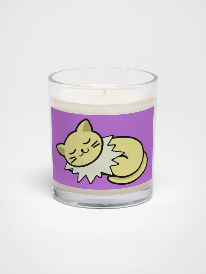Sleeping Cat Candle product image (1)