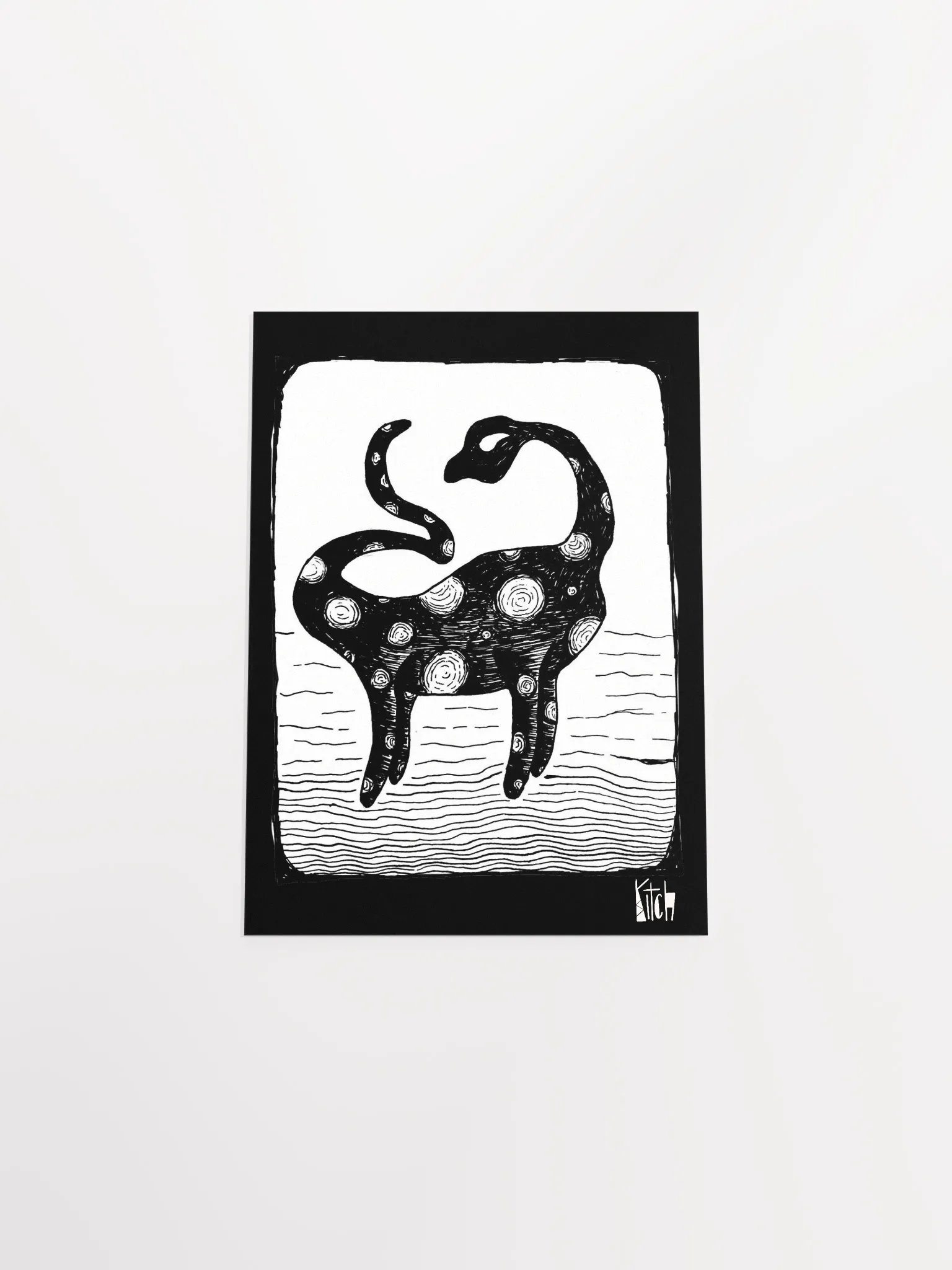 The Loch Ness Monster Art Print product image (8)