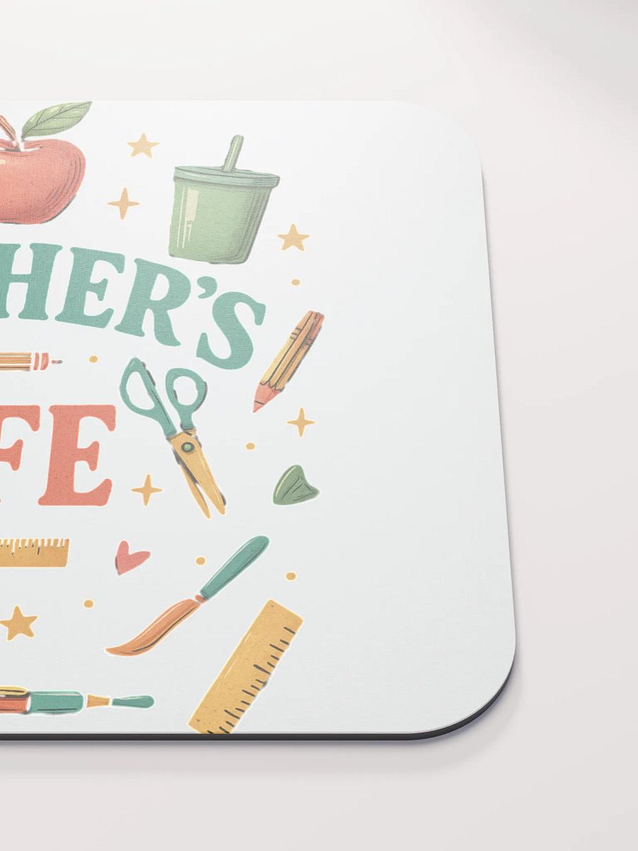 A Teacher’s Life Mouse Pad – Cute Desk Mat for Educators product image (5)