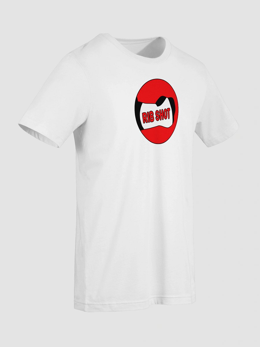 Rib Shot White T-Shirt product image (9)