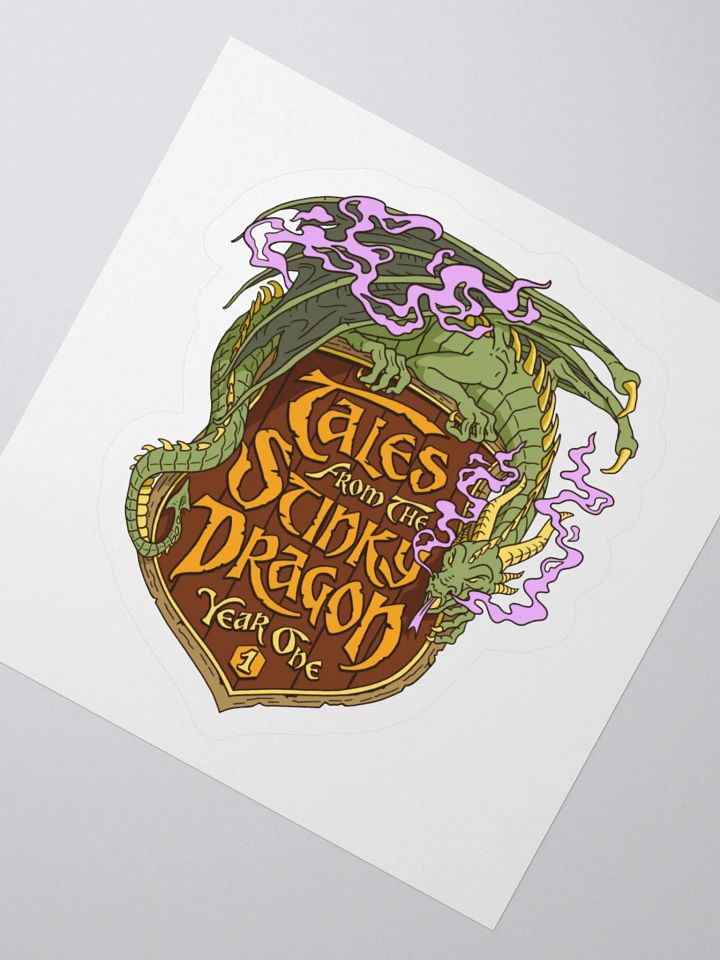 Year One Anniversary Sticker product image (4)