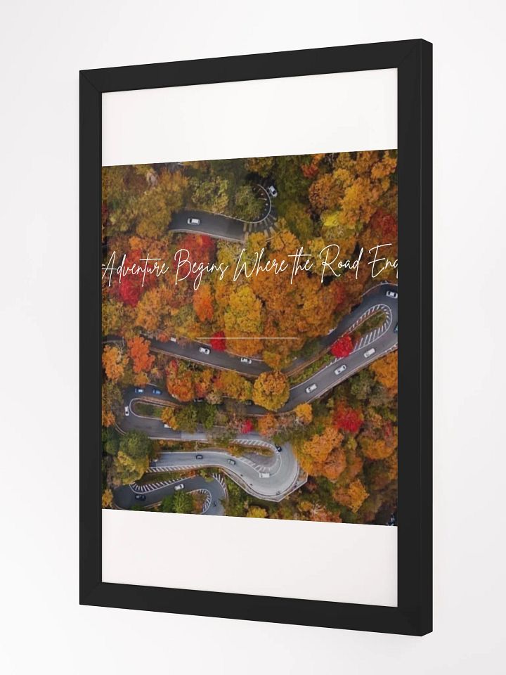 Colorful Forest Framed High-Quality Matte Poster (in) product image (2)