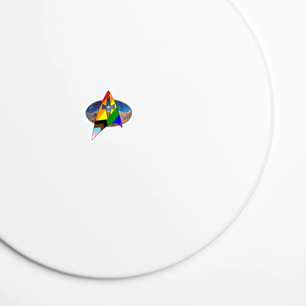 Cosmic Prism Die-Cut Magnets product image (5)