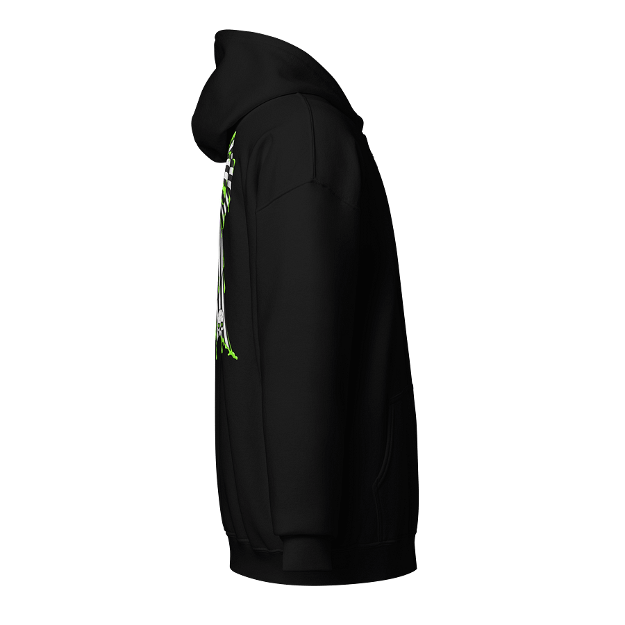 [UM Designs] Coquette Bow with Slime - Unisex Graphic Zip Hoodie product image (4)