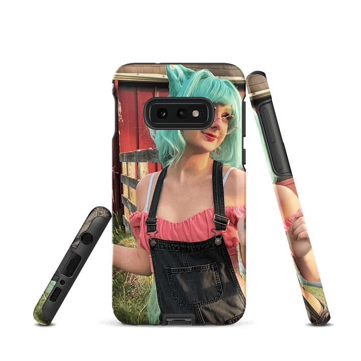 Original Cat Girl OC Phone Case (Sunlit Optimism) featuring hanyuuberry – Samsung product image (2)