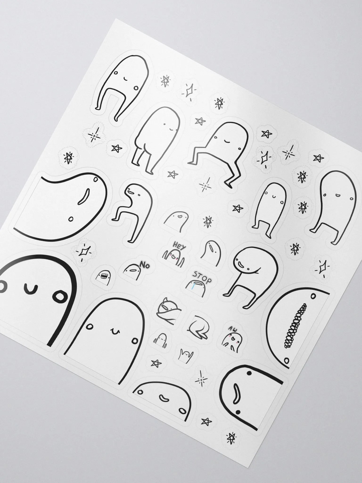 Sticky bois (They're actually stickers) product image (2)
