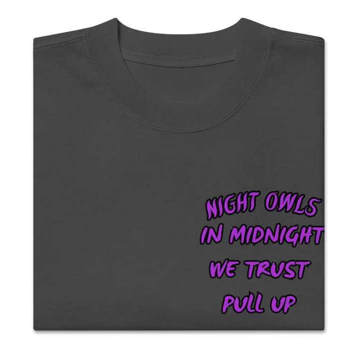 the night owl never done oversized tee product image (3)