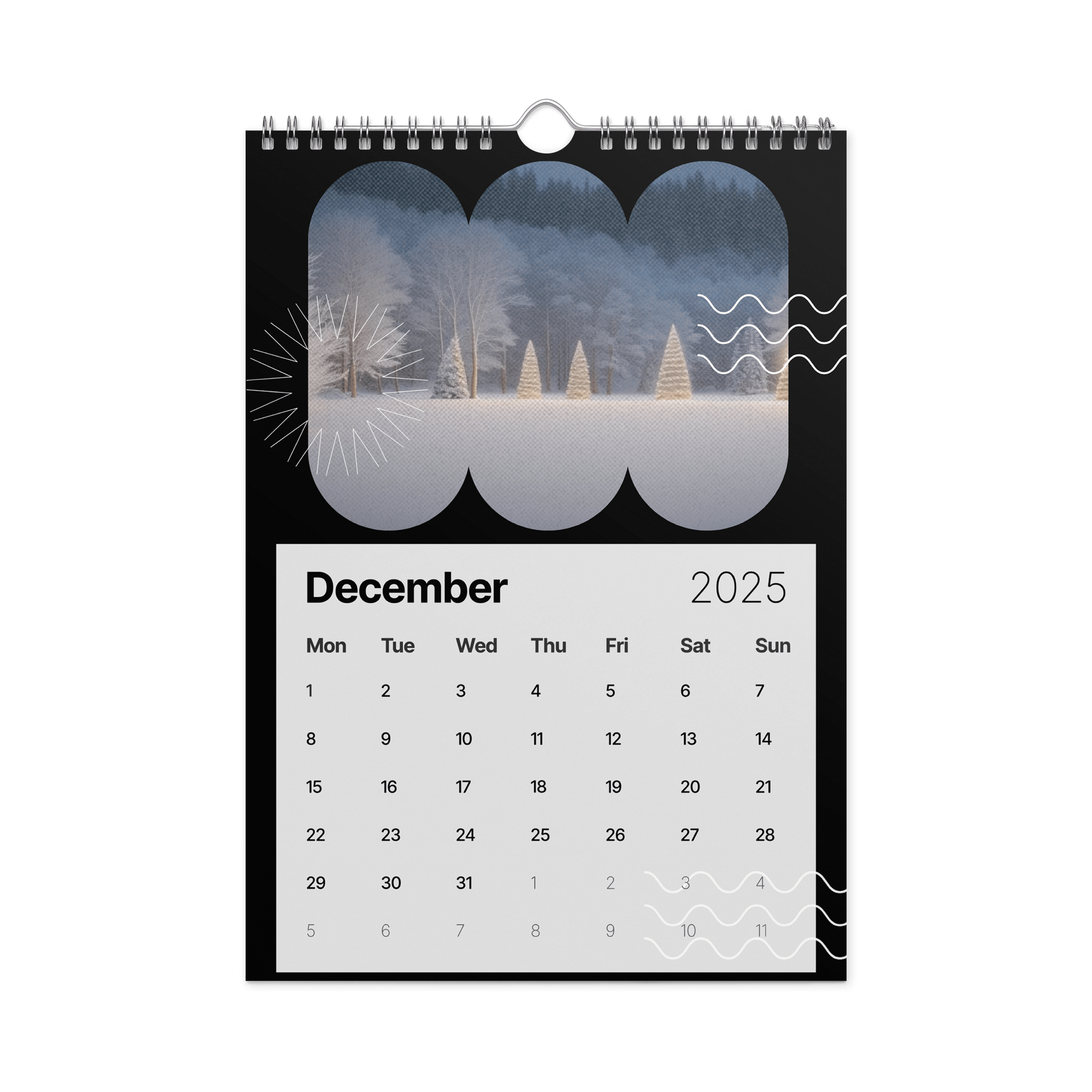 SEASONAL NATURE WALL CALENDAR 2026 product image (4)
