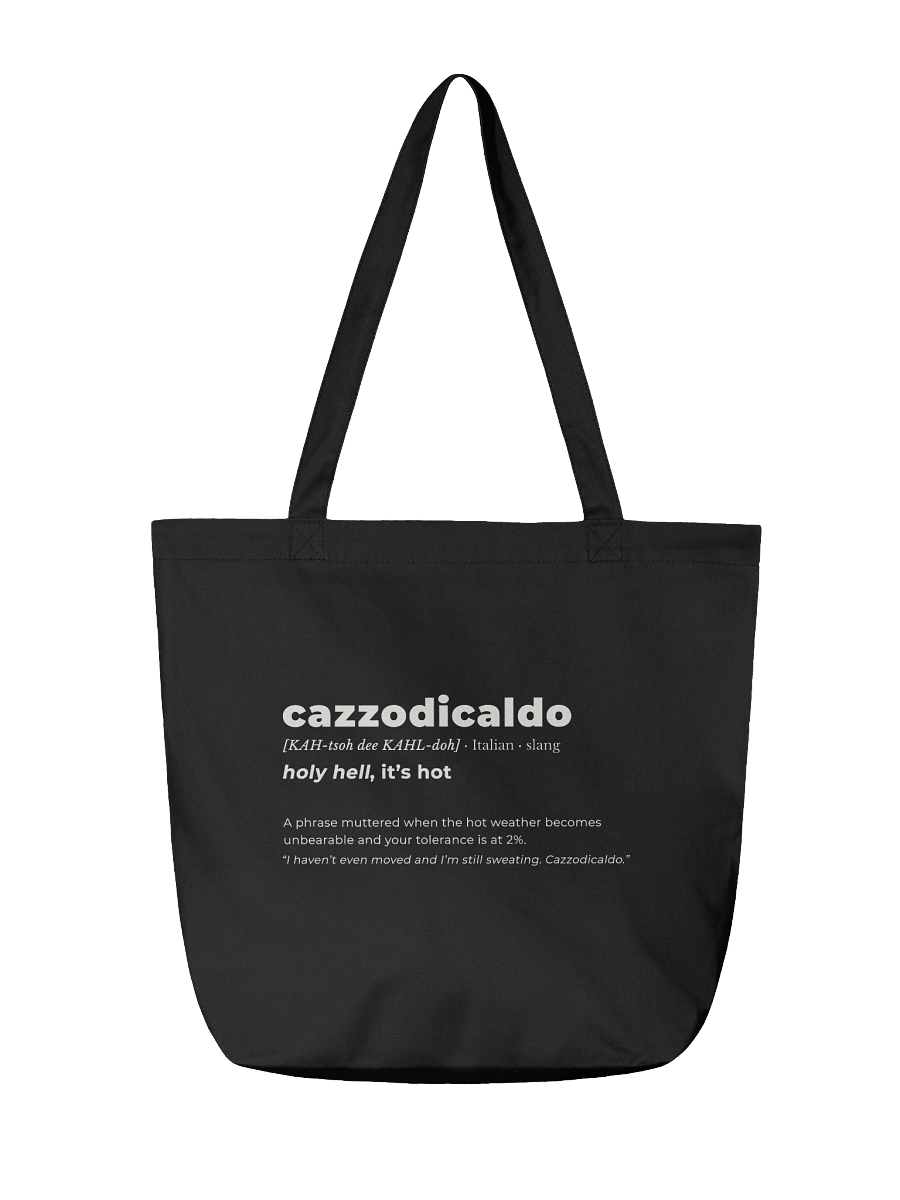CAZZODICALDO TOTE - Summer Tantrum - (Black) product image (4)