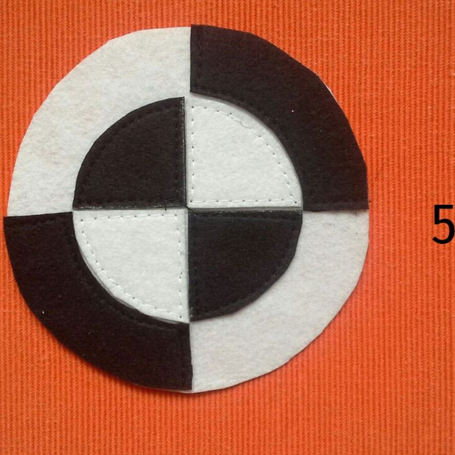Montessori Black and White Baby Mobile product image (6)