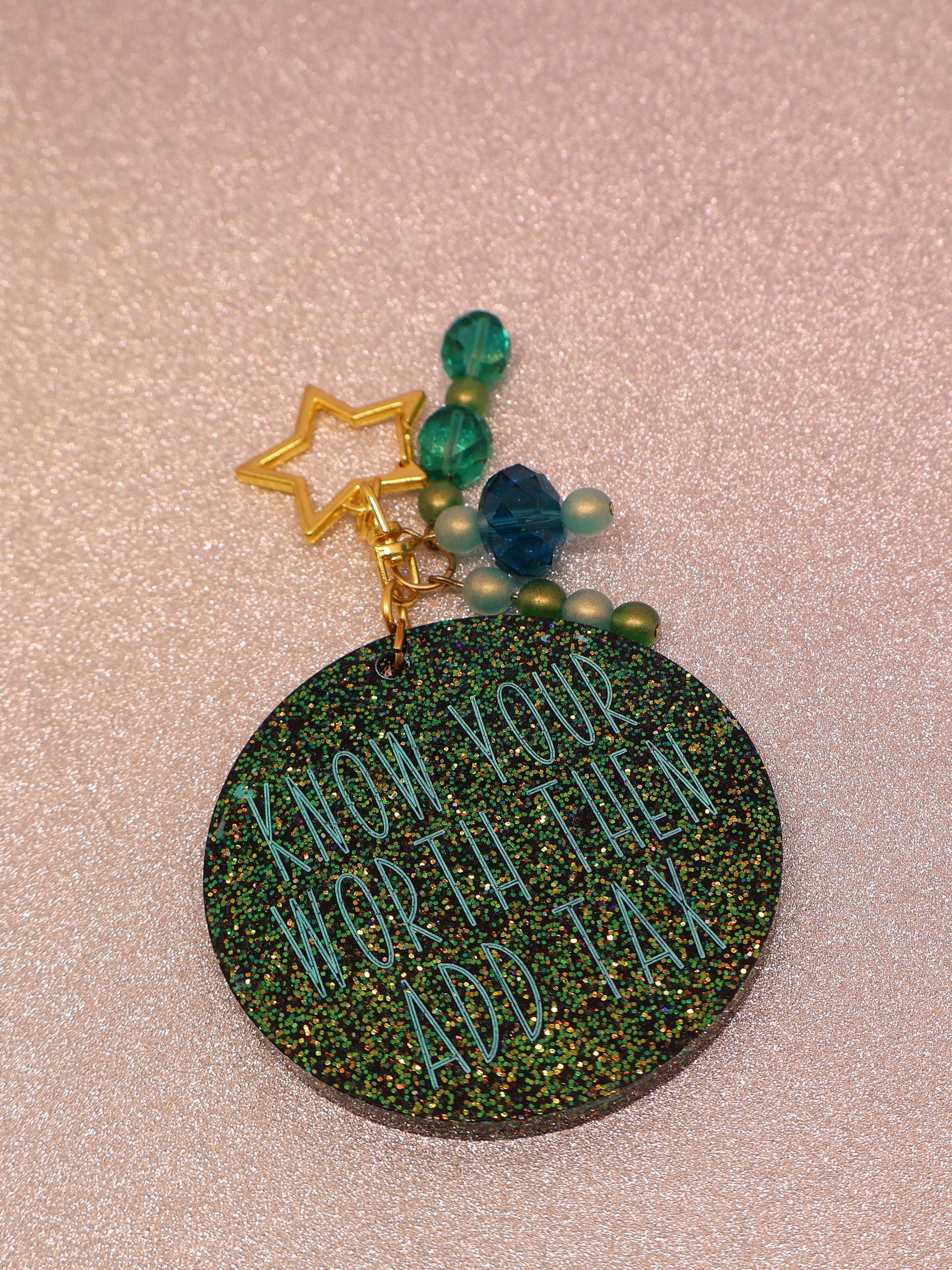 Know Your Worth Keychain product image (6)