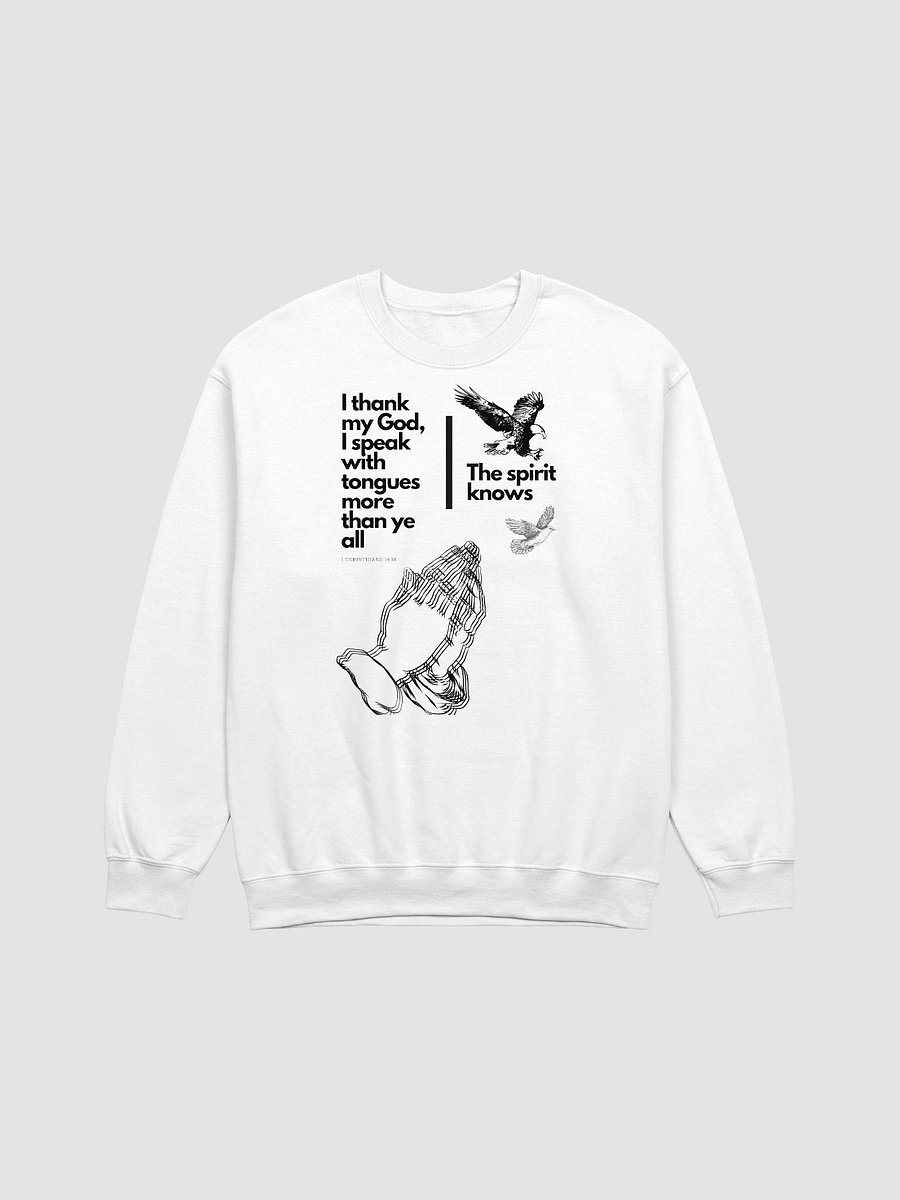 Speaking in tongues Sweatshirt Crew neck Unisex product image (1)