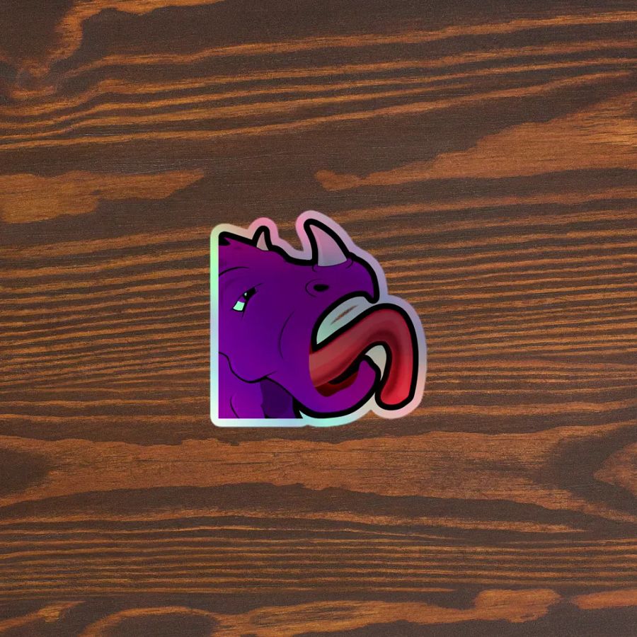 Vella Lick Holo Sticker product image (5)