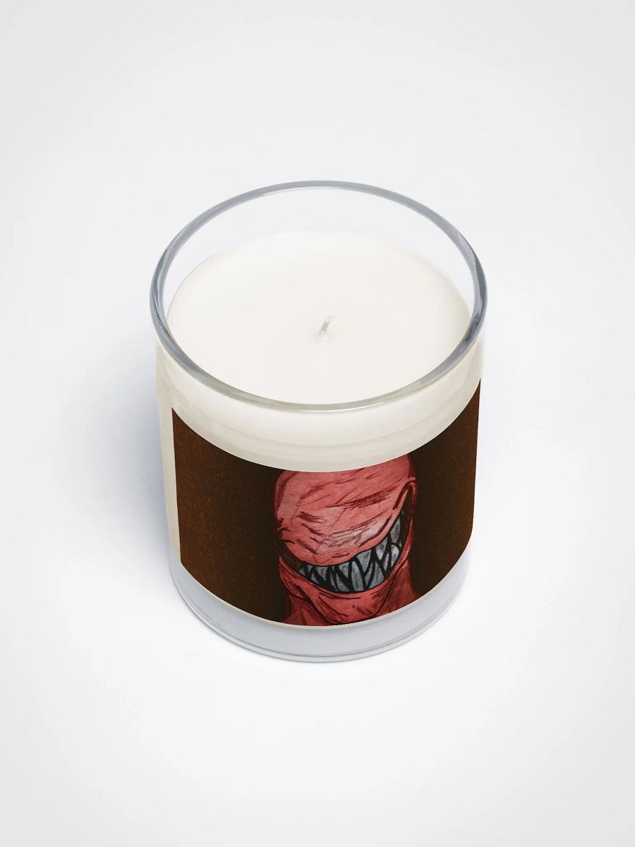 Fang Candle In A Clear Glass Jar product image (3)