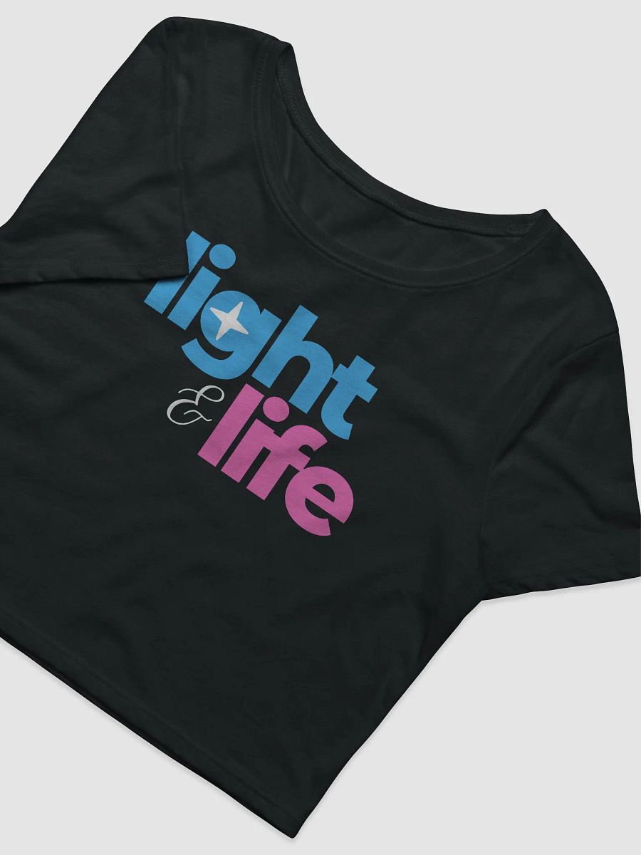 LIGHT AND LIFE - Life Crop Tee product image (3)
