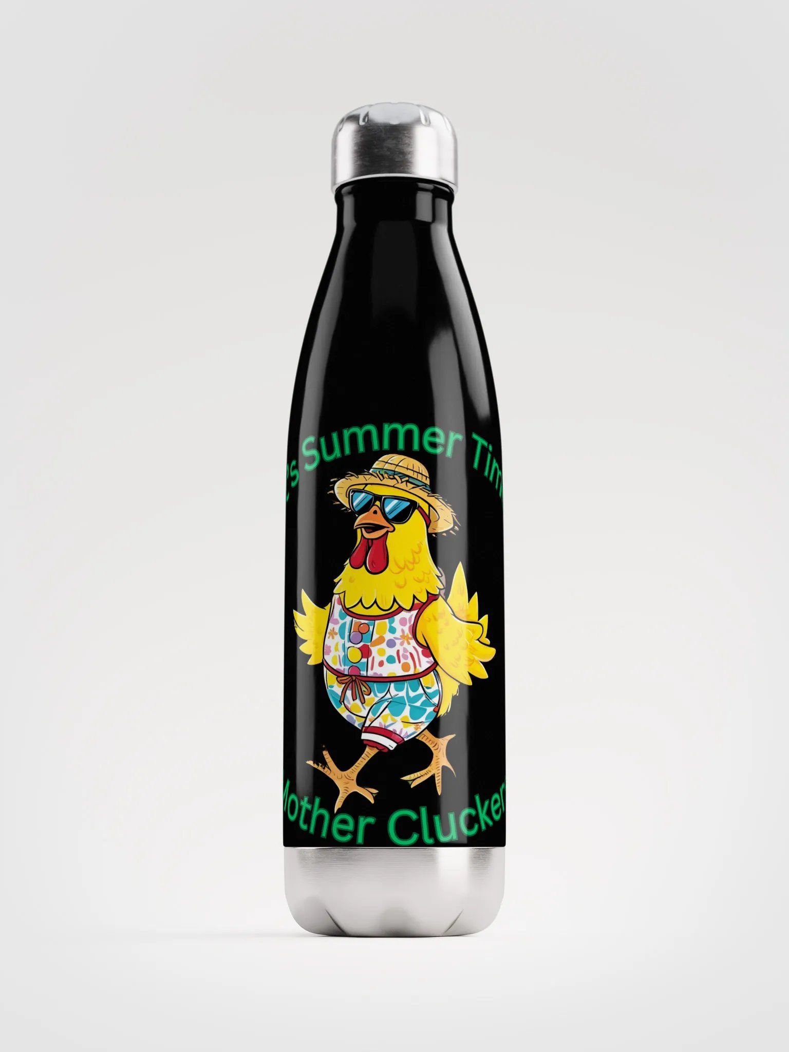 Summer Clucker Stainless Steel Water Bottle product image (2)