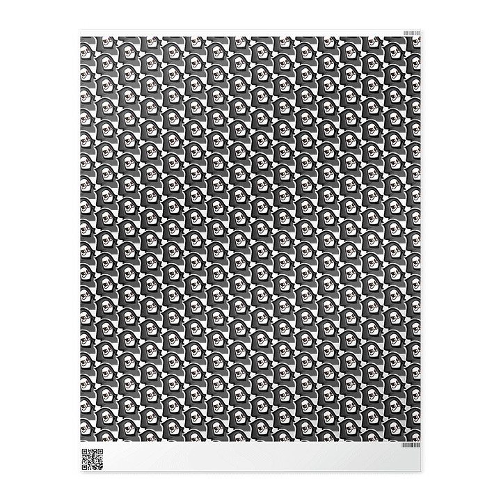 Grim Smug - Custom Printed Wrapping Paper product image (2)