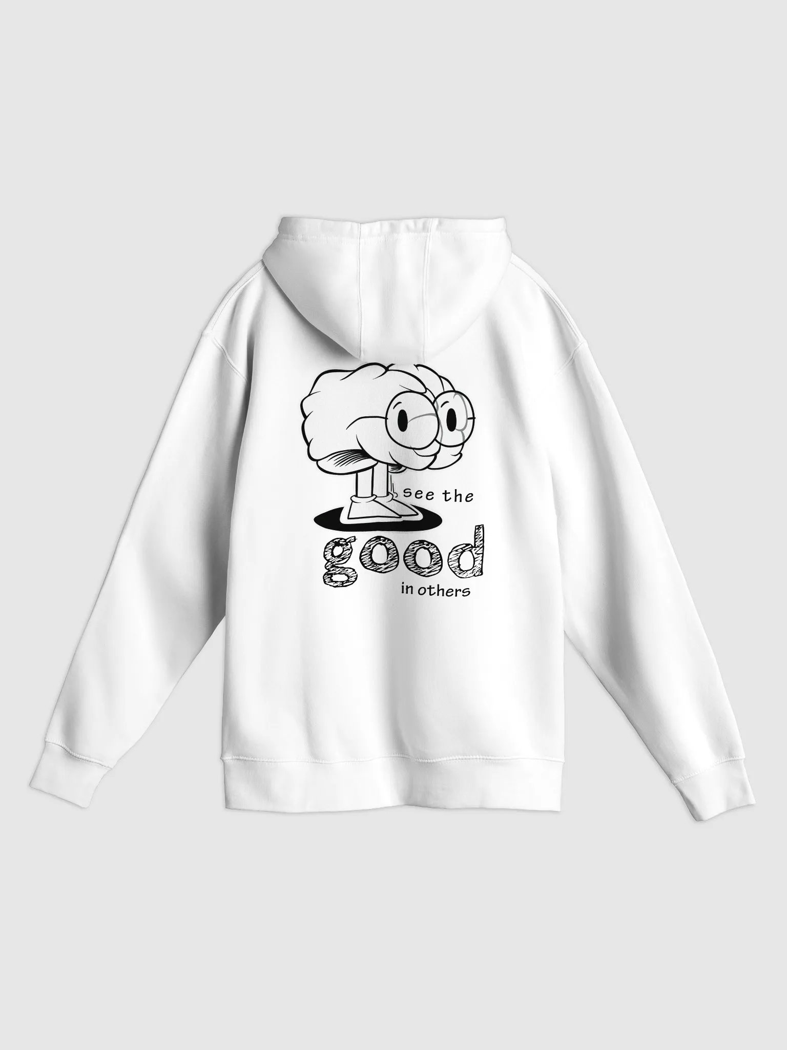 MyDylsexia Hoodie White product image (2)