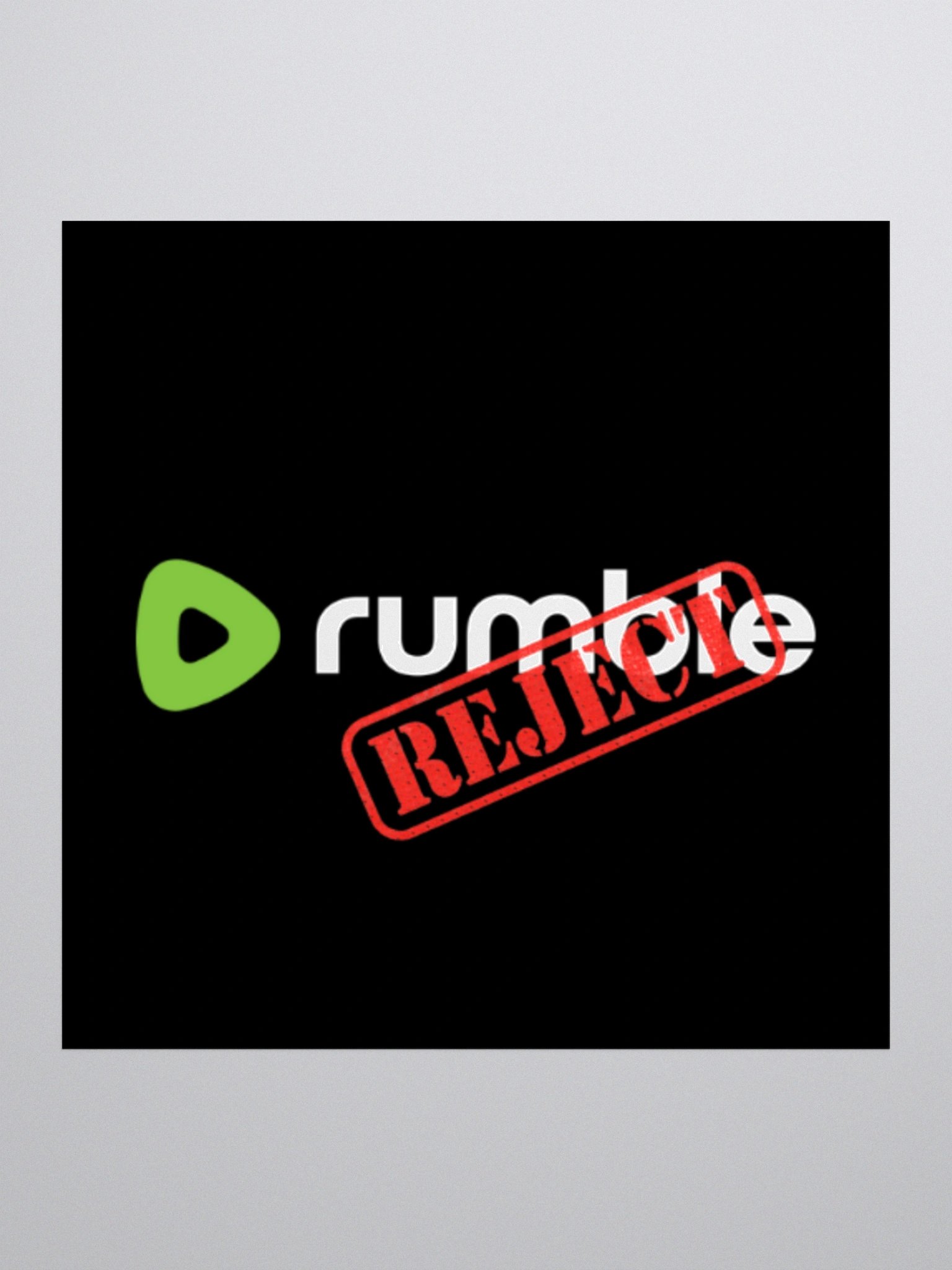 Rumble Reject Kiss Cut Stickers product image (2)