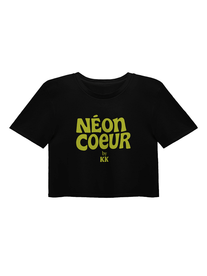 NÉON COEUR Crop Tee – by KK product image (1)