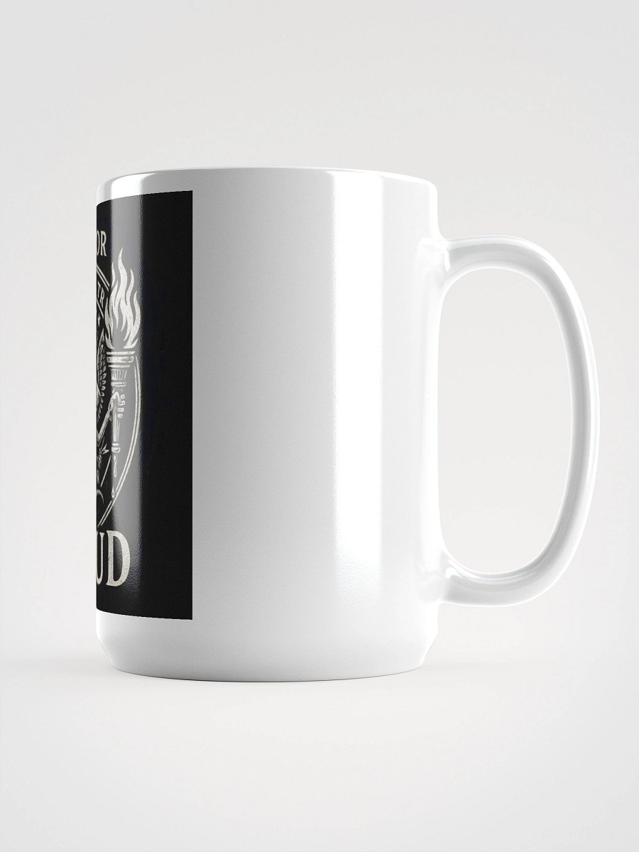 F is for fraud glossy ceramic mug by dark alphabet product image (1)