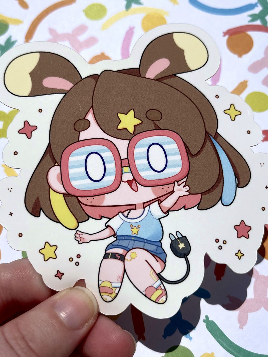 Chibi Rae Vinyl Sticker product image (2)