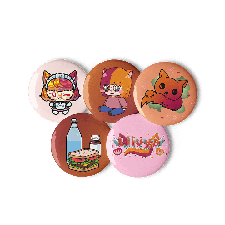 Liivya Pin Collection 1 product image (2)