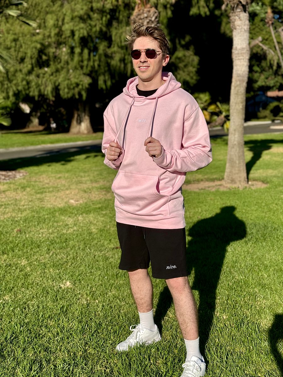 Nice. Embroidered Sweatshorts (Black) product image (11)