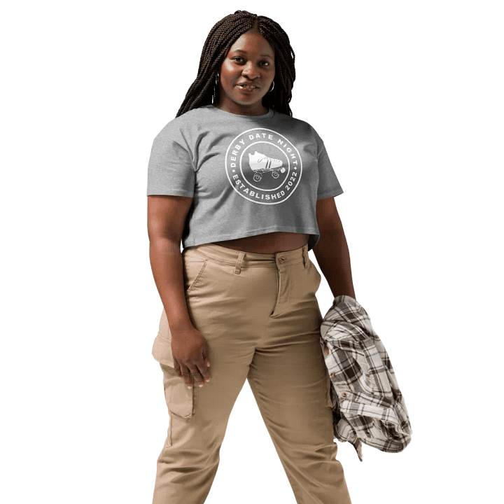 Derby Date Night Skate Logo Crop Top product image (44)