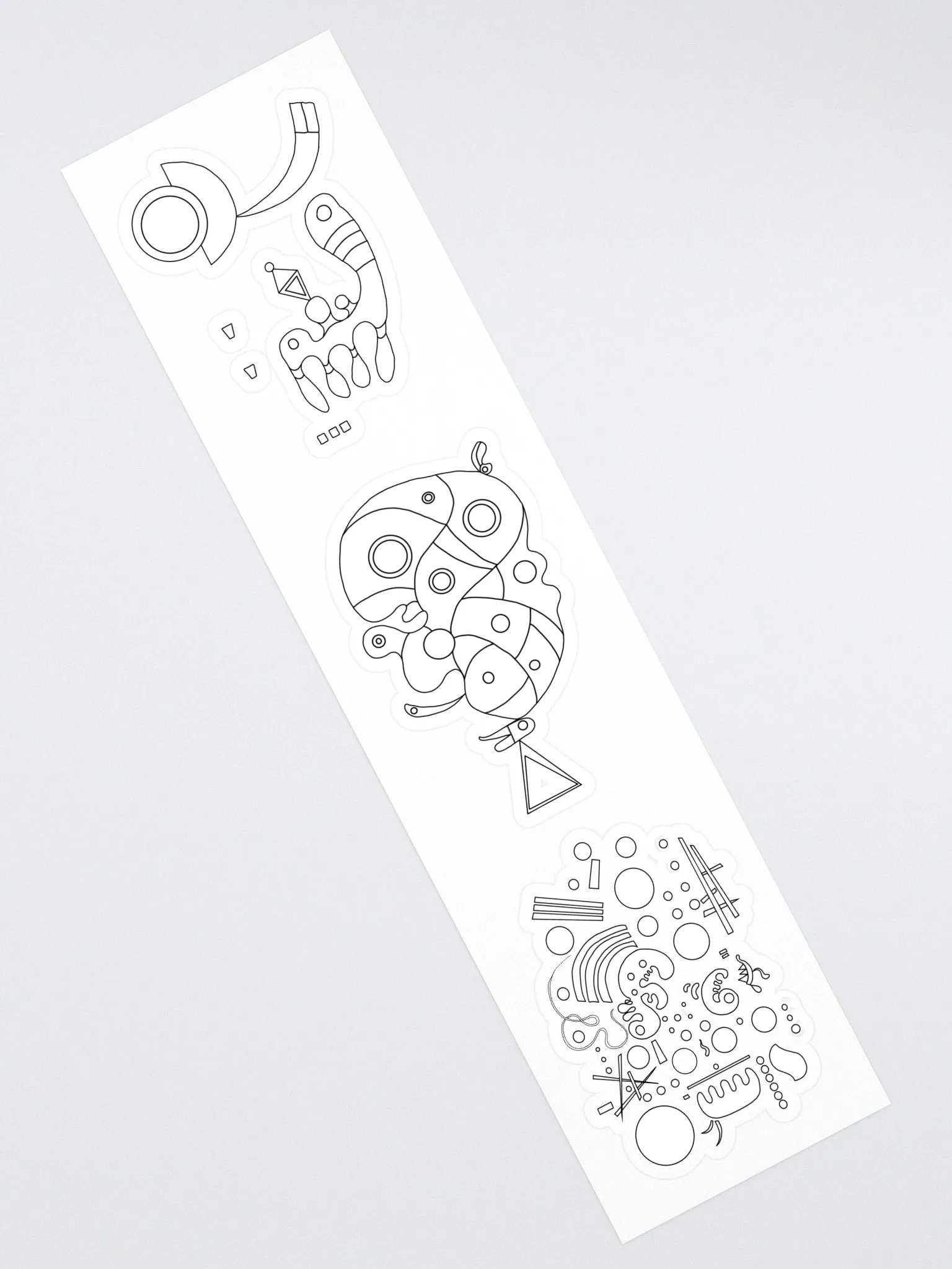 Color-Your-Own Kandinsky's Stickers! product image (2)