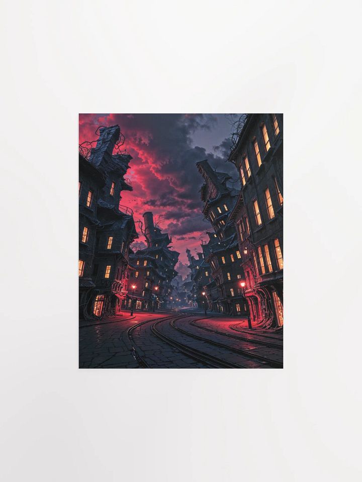 Twilight on Ashen Row Matte Poster product image (1)