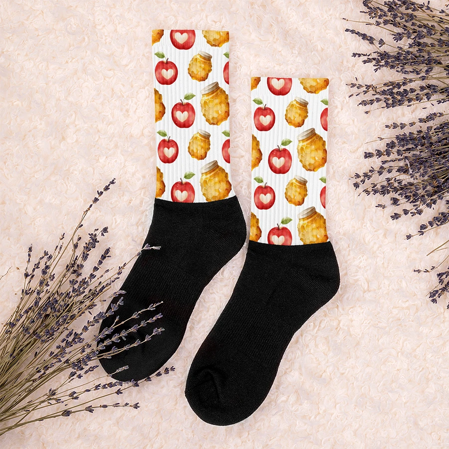 Rosh Hashanah Socks - Honey & Apple product image (4)