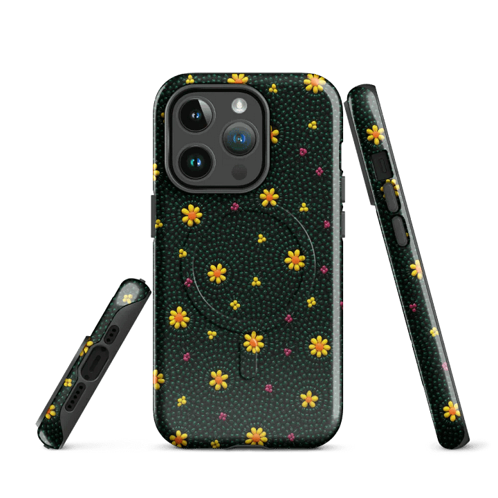 Floral Fusion MagSafe® Tough iPhone® Case product image (3)