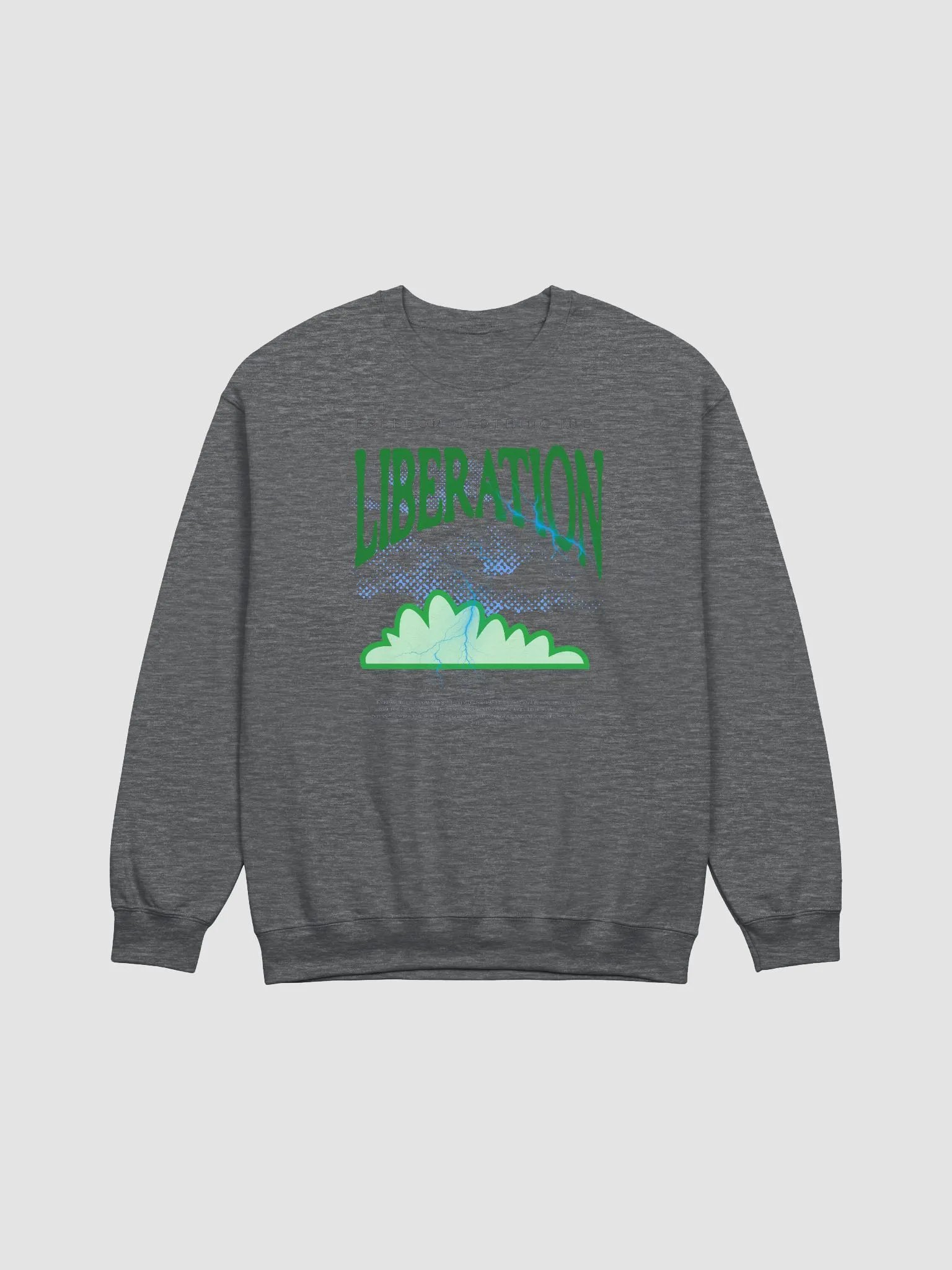 Liberation Unisex Crewneck Sweatshirt product image (1)