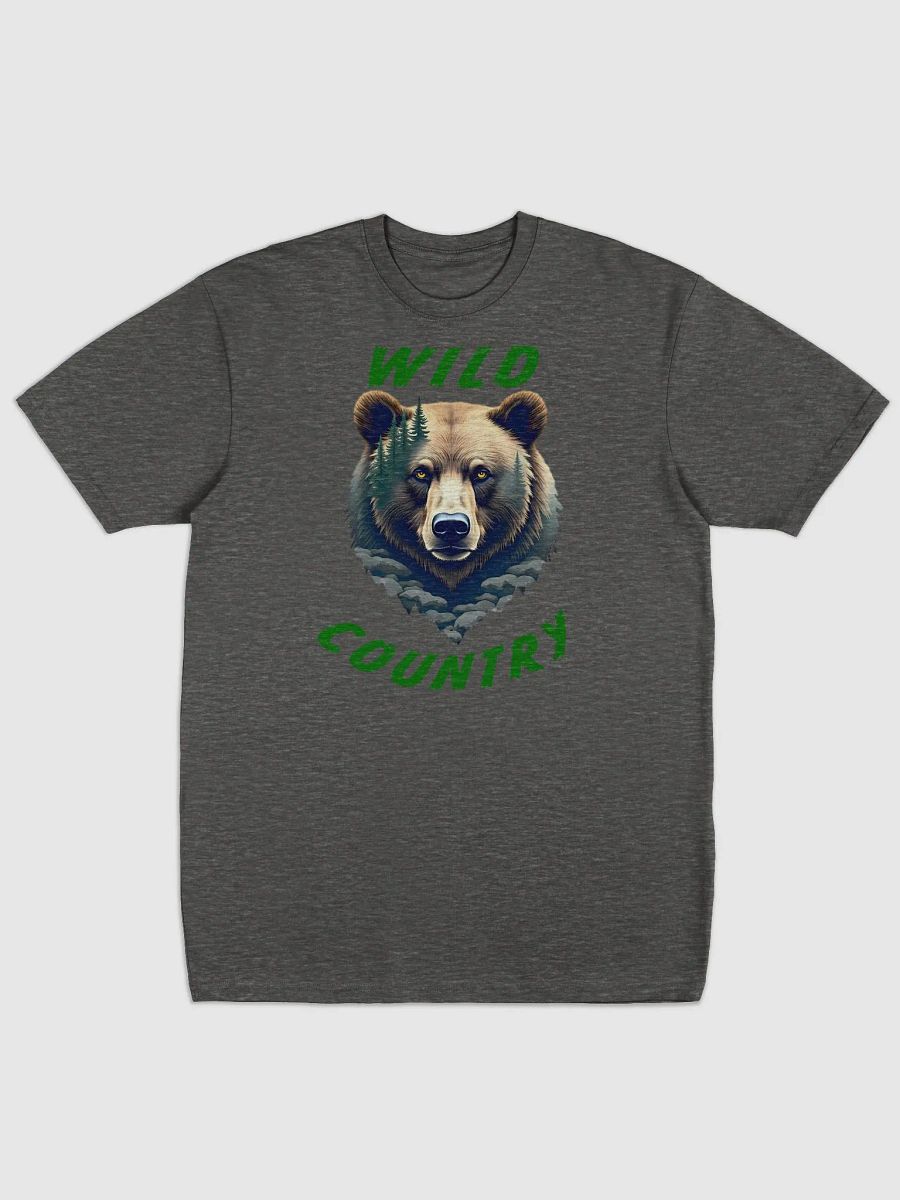 Majestic Bear in Wild Country - Men's Premium Heavyweight Tee product image (1)