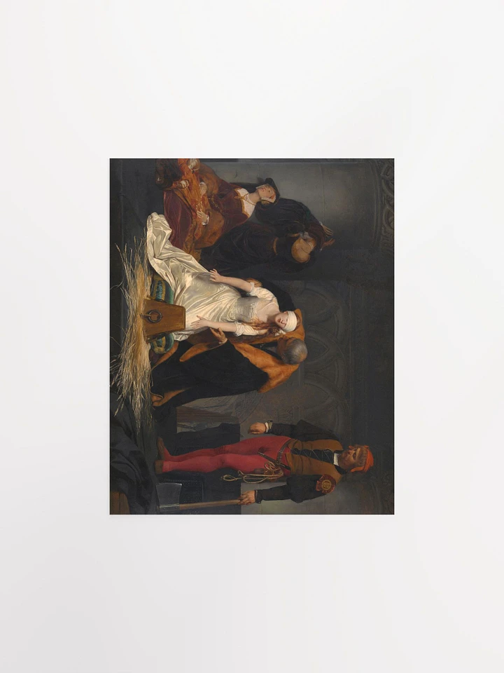 ''The Execution of Lady Jane Grey'' by Paul Delaroche Poster product image (1)