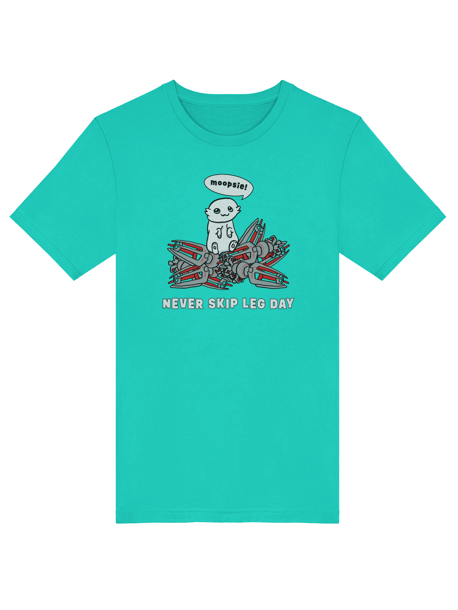 Moopsie Never Skips Leg Day - T-Shirt product image (35)