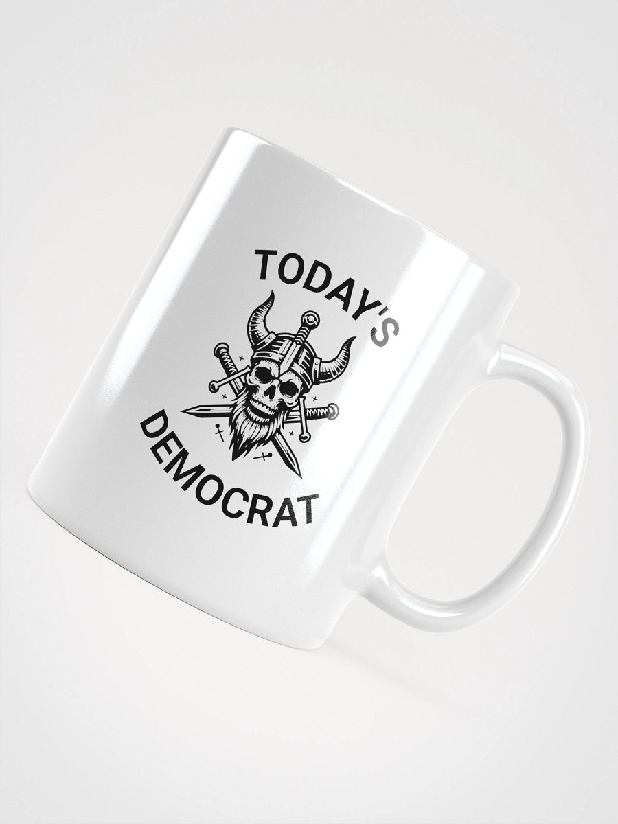 Today's Democrat Viking Skull Design mug product image (13)