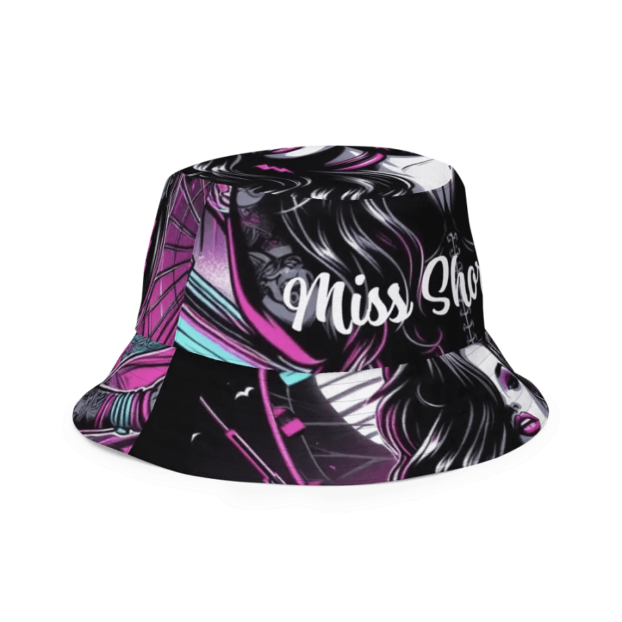 Reversible Bucket hat With Mysterious and Original Miss Shorty Logo product image (5)