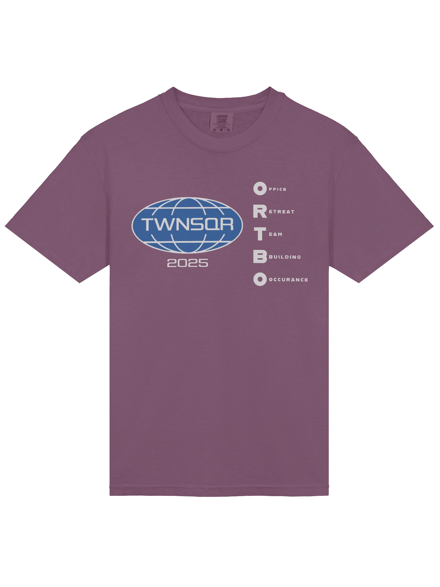 TWNSQR 2025 Office Globe T-Shirt product image (3)