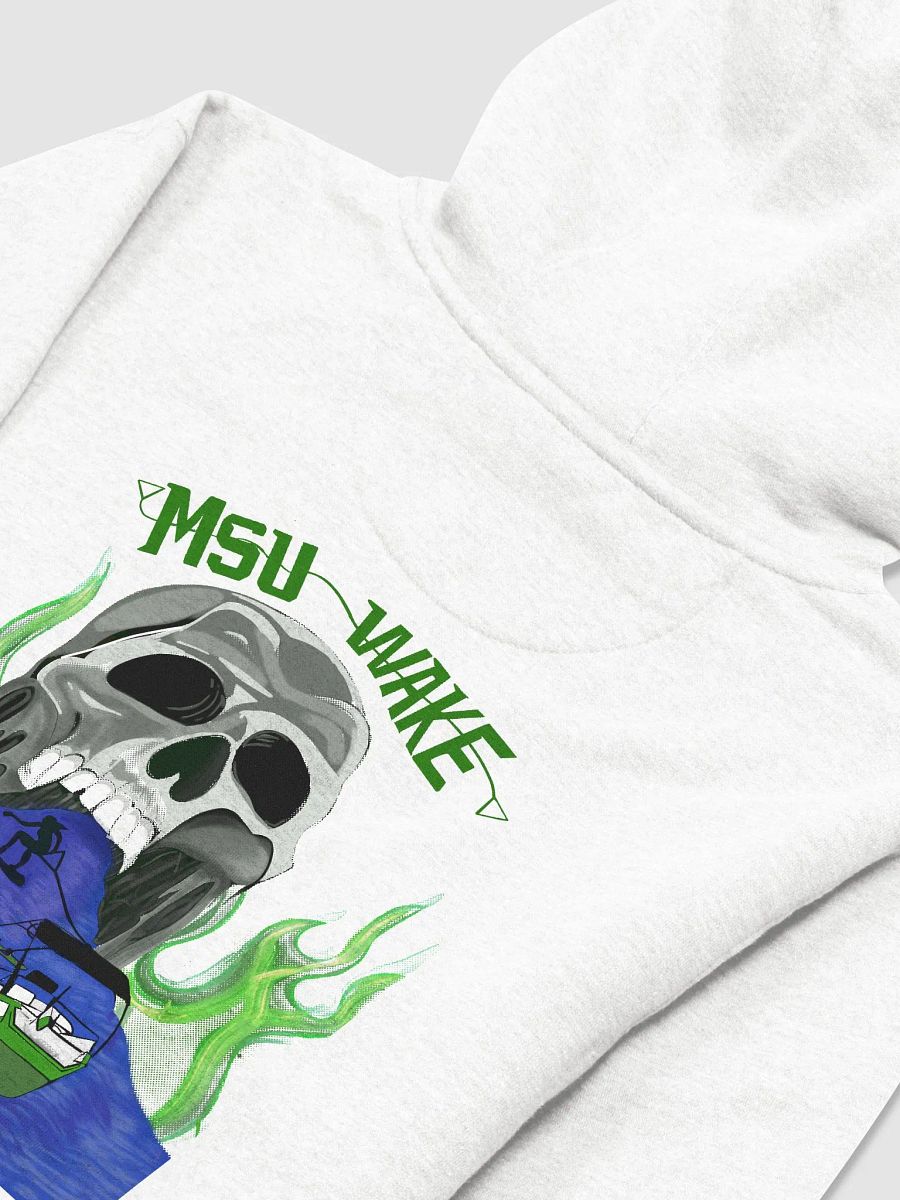 MSU Wake Skull Hoodie product image (4)