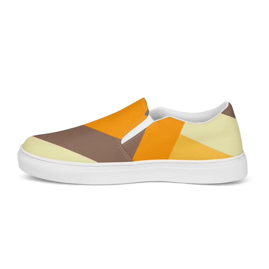 Orange Zag Slip-Ons product image (5)