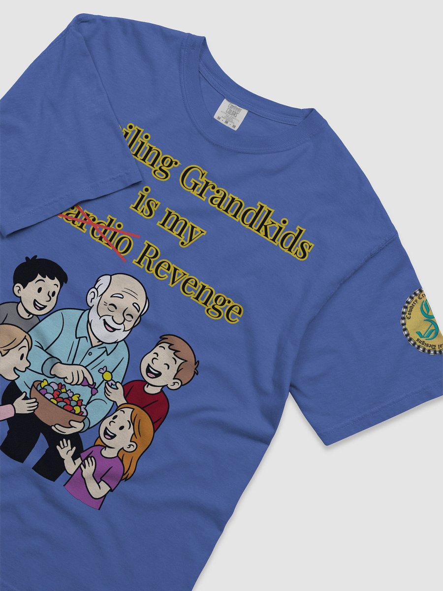 Spoiling Grandkids is my Cardio (Male) Comfort Colors Garment-Dyed Heavyweight T-Shirt Colors (2) product image (5)