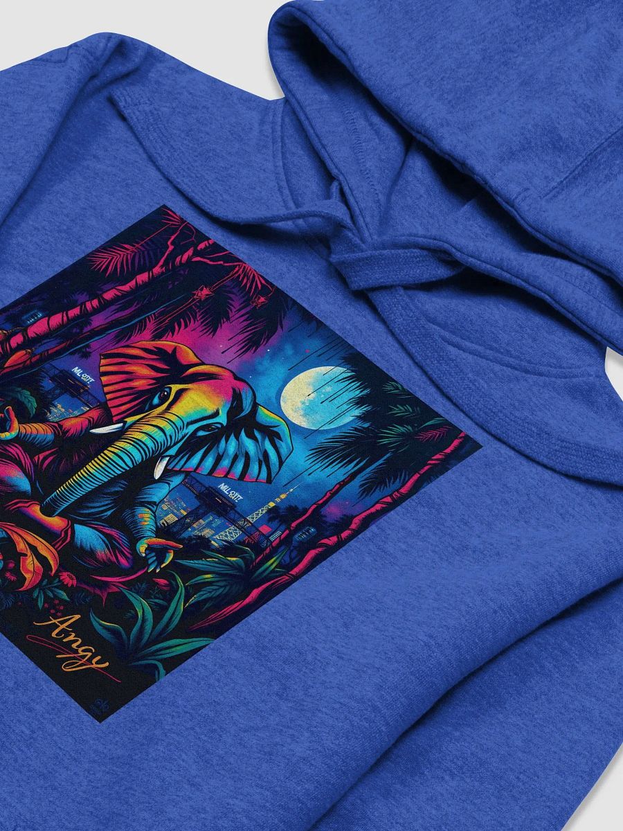 Urban Jungle Meditative Elephant Hoodie product image (3)