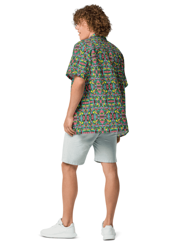 Watermelon Bloom – Featherlight Hawaiian Shirt product image (4)