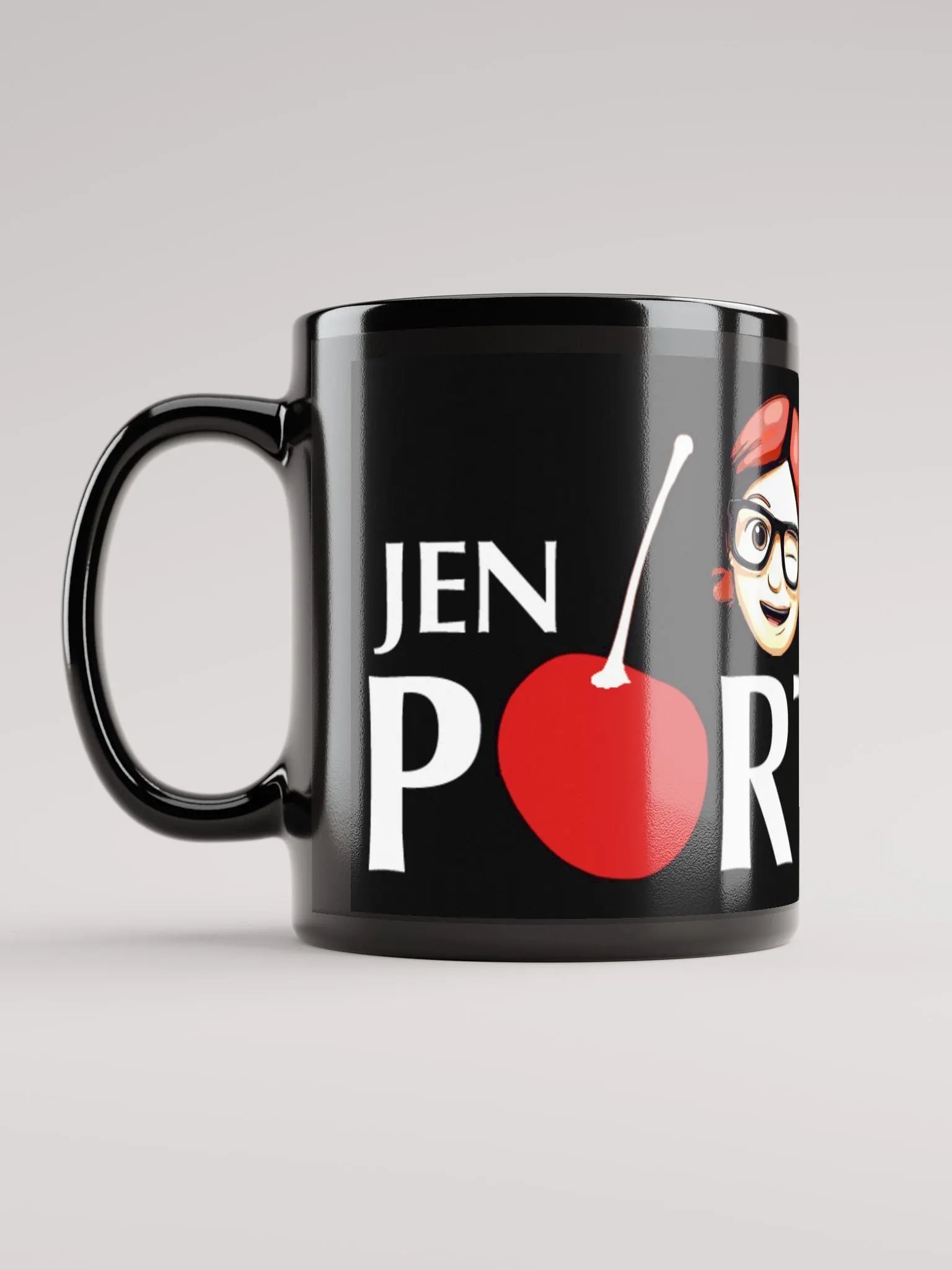 Jen Porter Black Coffee Mug product image (6)